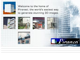 Welcome to the home of Piranesi, the revolutionary program for generating exhibition quality images of 3D scenes.